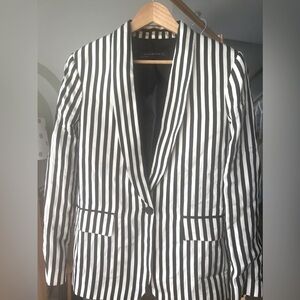 Zara stripes blazer
